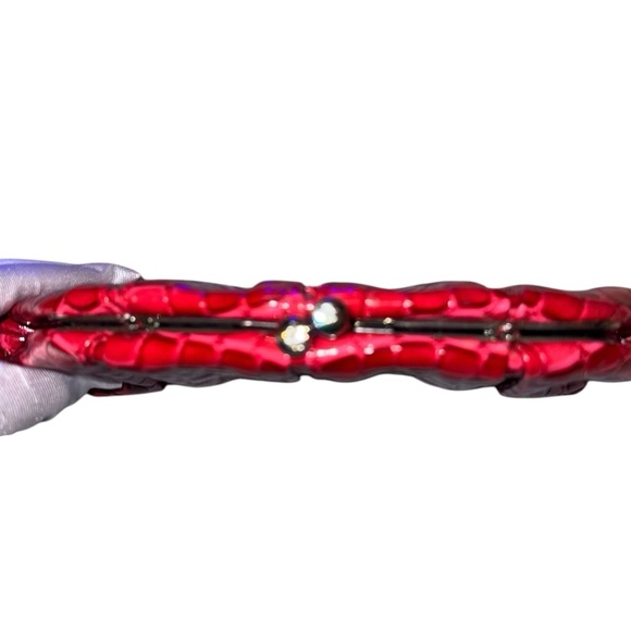 Nine West Convertible Crossbody - Pink Clutch Chain Strap | Evening Bag - Picture 2 of 3